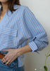 V Double pocket shirt