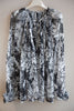 Perfetta blouse chiffon fantasia foliage