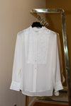 Plastron organza shirt