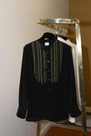 Plastron organza shirt