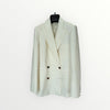 Blazer in lino e seta