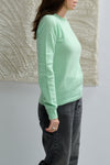 slim round neck