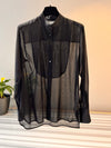 Plastron organza shirt