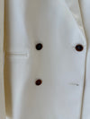 Blazer in lino e seta