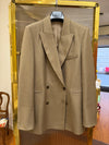 Blazer in lino e seta