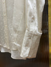 Camicia maschile in pura seta