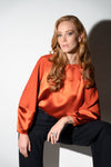 PARIOLI SATIN BLOUSE