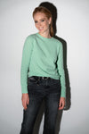 slim round neck