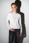 slim round neck