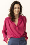 LIBECCIO SILK BLOUSE