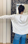 MAXI T-SHIRT IN LIGHT SATIN