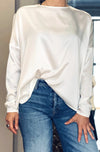 MAXI T-SHIRT IN LIGHT SATIN