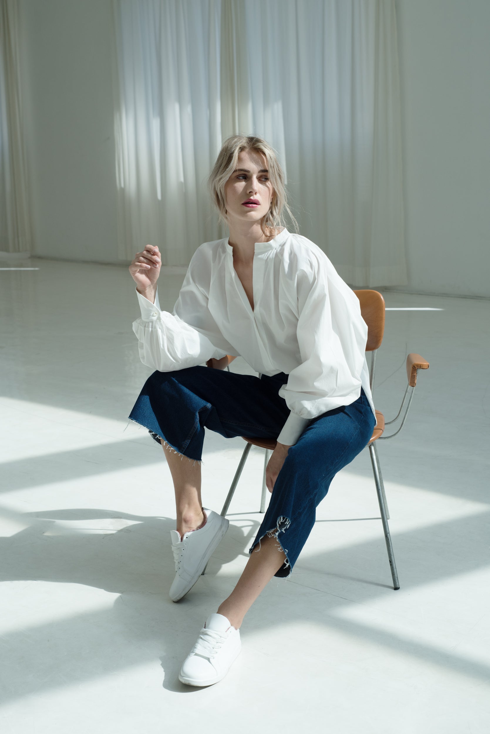 CAMICIA CAMERIERA DONNA STRETCH CAMICIA CAMERIERA DONNA STRETCH
